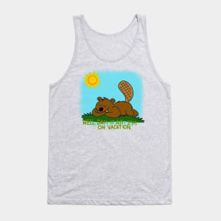 vacation beaver Tank Top